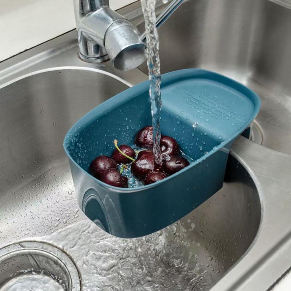 Frukt och Grönsaksavlopp Förvaringsställ Kökssopor Filter Diskbänksil Köksredskap