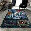 Cybernetic Fish Art Pattern Rug Floor Mat for Living Room or Bedroom Soft and Comfortable Carpet a Gift for Birthday and Holiday.