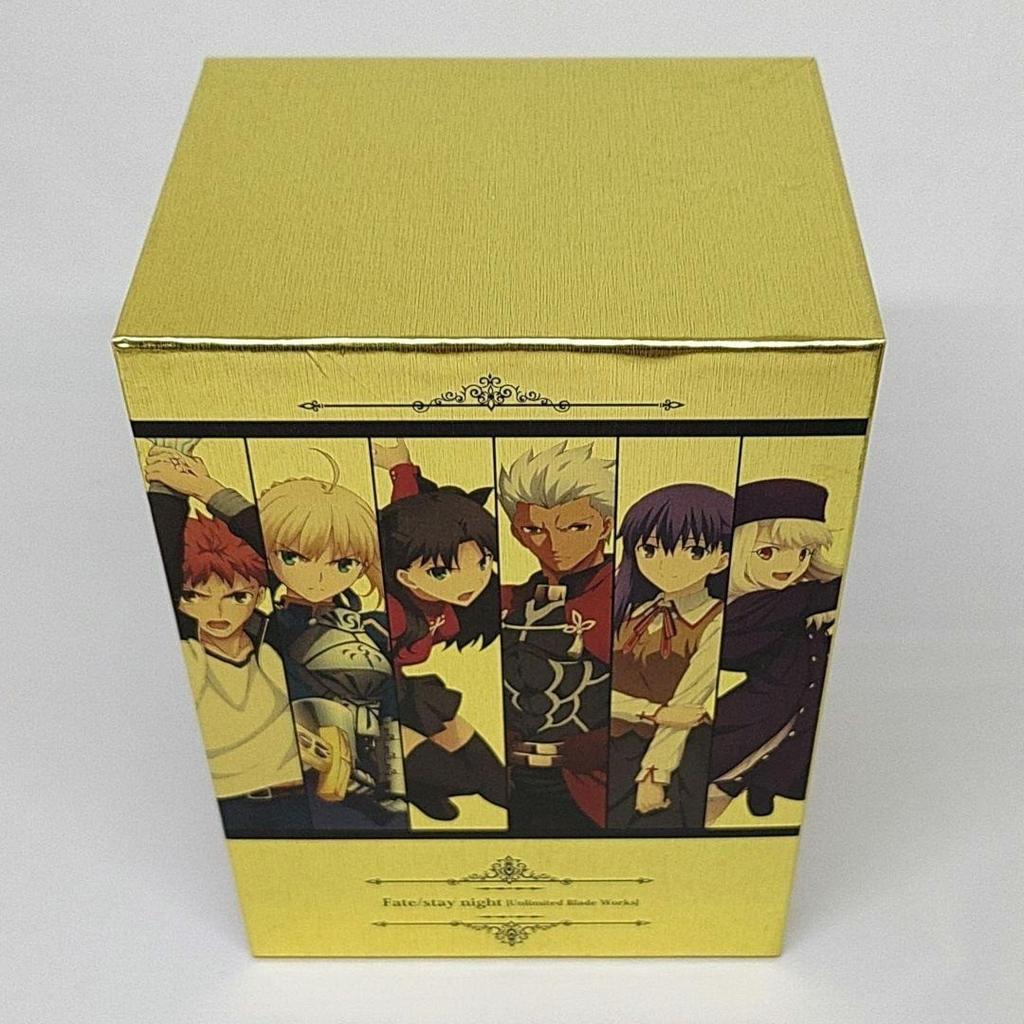 Fate stay night Unlimited Blade Works Conjunto de Discos Blu-ray Caixa Limitada Animate Usado
