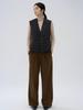 Trendy Women's Slimming V-neck Down Vest - Winter 2026 Fashion, Casual Wear with Gentle Light and White Duck Down