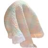 Delicate Lace Patterns Vintage Lace Hairband Plaid Triangle Scarf