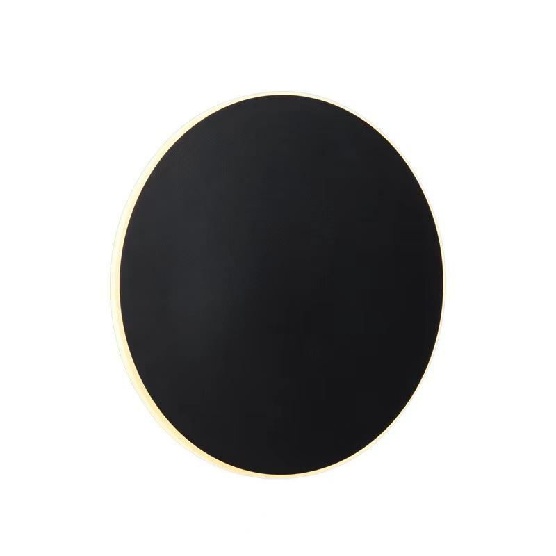 Nordic Modern LED Wall Lamp for Bedroom, Corridor, Staircase - Touch Control, Round Shape - Simple and Stylish Design