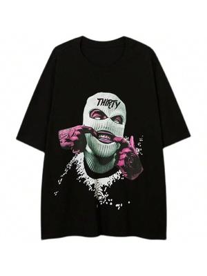 T-Shirt For 'unisex Graphic T Shirts Tops Man T-Shirts New Shirts And T-Shirts Y2K Oversize High Quality Loose Short Sleeve