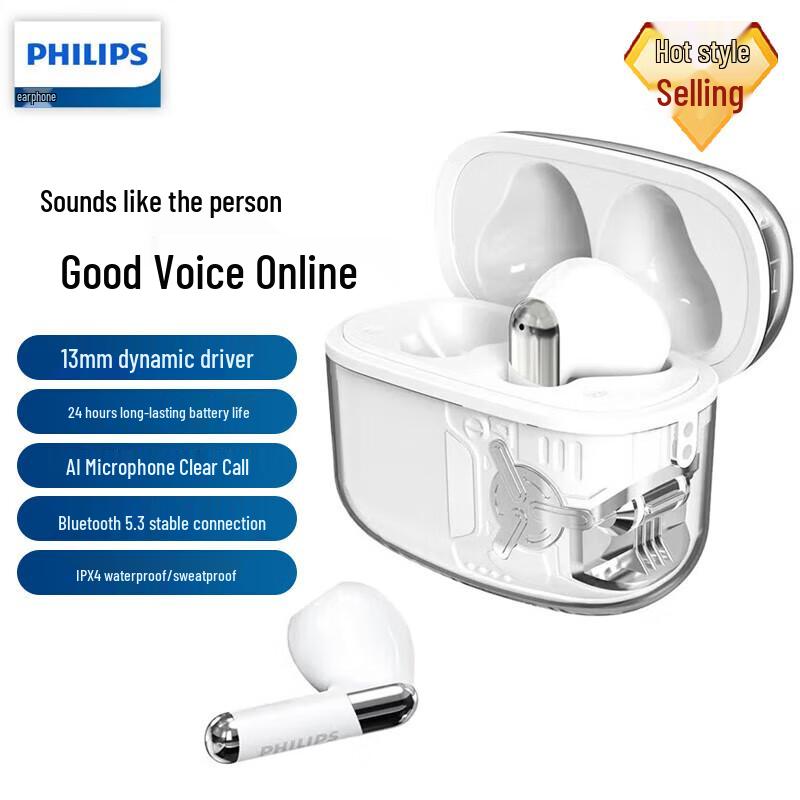 

Philips TAT1168 True Wireless Bluetooth Earphones