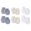 Neugeborene Handfäustlinge Weiche Atmungsaktive Handschuhe für Jungen Mädchen 0-12 Monate Baby-Fäustlinge Kleinkind-Fäustlinge Kratzfreie Fäustlinge
