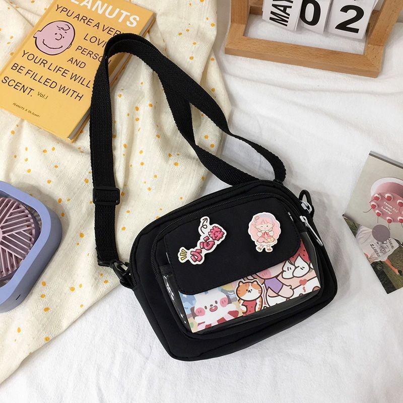 Cute Small Bag Female Student New Small Fresh Shoulder Bag Literary Versatile Messenger Bag Female