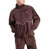 Adidas Originals Jackets Men's Brown Stand Collar Moderate Other II5787