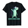 Funny Weirdcore Animal Women Men Lizard Lizard Lizard Meme T-shirt For Men Women 100% Cotton T Shirts Short Sleeve Tops P425