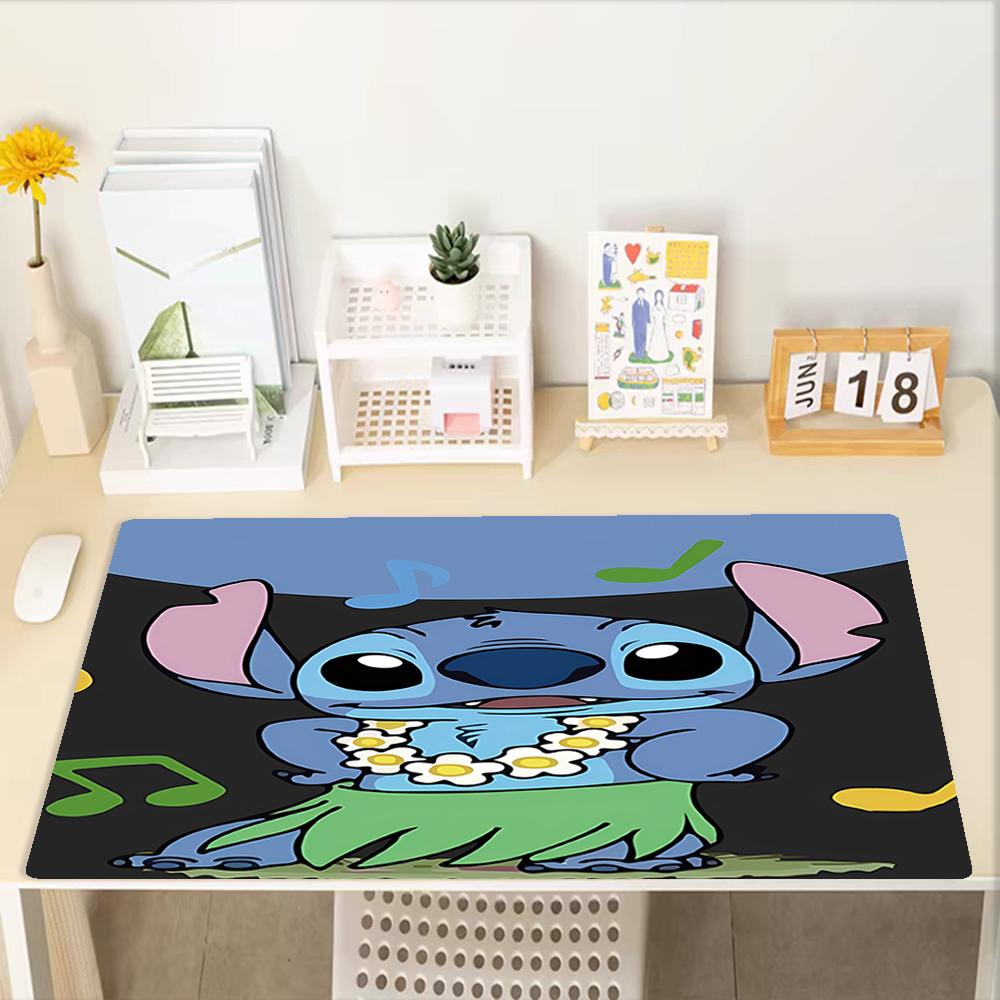 Stitch Theme Mouse Pad, Non Slip Rubber Base, Multifunctional Office & Home Decor, Perfect for Workspace Personalization.
