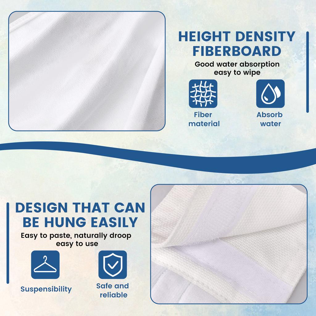 4Pcs Hanging Hand Towel Fiber Green Leaf Kitchens Towels with Hanging Loop Multi-role Fast Drying Hanging Tie for Home Toilet