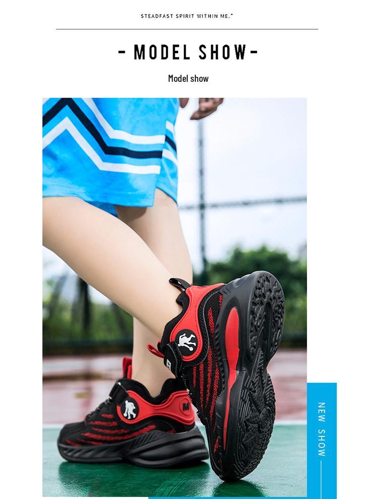 Boys' 2026 Autumn Trendy Basketball & Casual Sports Shoes