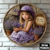 Rustic Country Style Welcome Sign 8x8 Inches Wooden Wall Plaque for Kitchen Cafe Home Decor