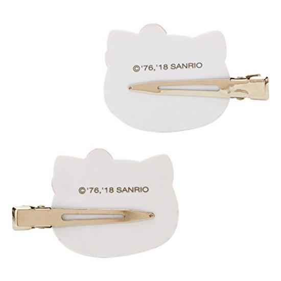 Sanrio Hello Kitty Bangs 5 x 1 x 813478 Clip, Approx. 3.3 cm, Red,