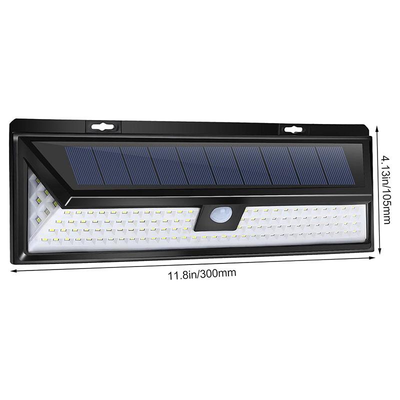

Solar Motion Sensor Lights Wall Light 3 Modes Outdoor LED Lamp Waterproof Solar Powered Porch Balcony Countyard Fence Lighting