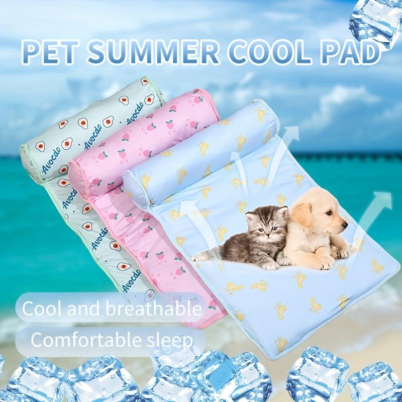 Summer Ice Silk Cooling Pet Mat Comfortable Dog Mattress
