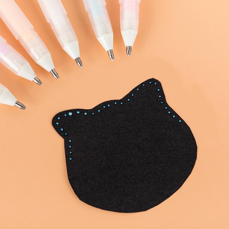 Fester Klebestift in Stiftform, Bonbonfarbe, schnelltrocknend, hohe Viskosität, kreatives Studenten-Schreibwaren