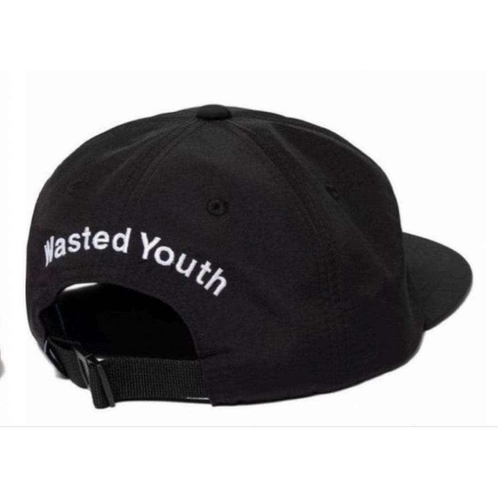 Used Wasted Youth VERDY Nylon Cap Cap Black 6 WY