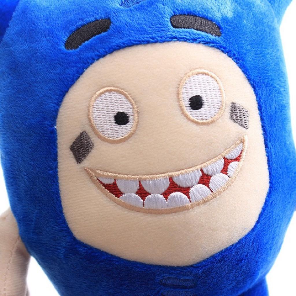 8 pezzi/Lotto Oddbods Giocattoli Peluche Cartoni Animati Peluche Giocattolo per Bambini Collezione Bambola per Bambini Regalo di Natale Compleanno Decorazione per la Casa 18 cm-24 cm