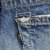 Johnbull Straight denim pants Stainless Steel Jeans button fly Men's Used
