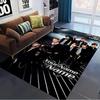 Name Custom Korean Kpop Exo Carpet Rug for Living Room Bedroom Home Sofa Decoration,Kids Play Non-slip Floor Mat