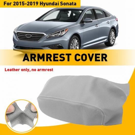 

Подходит для 15-19 Hyundai Sonata Чехол на крышку центральной консоли и подлокотник из микрофибры и кожи EV
