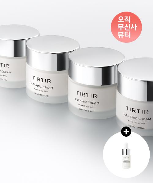 TIRTIR Ceramic Cream 50ml + Milk Ampoule 10ml Gift NONE