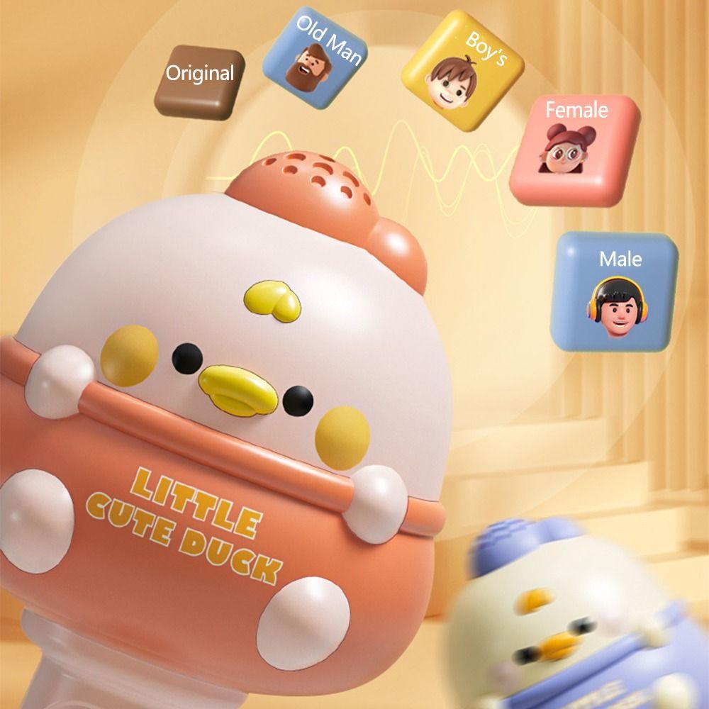 Cute Children Wireless Microphone Bluetooth Musical Toys Funny Cartoon Microphone Toy  Family Party
