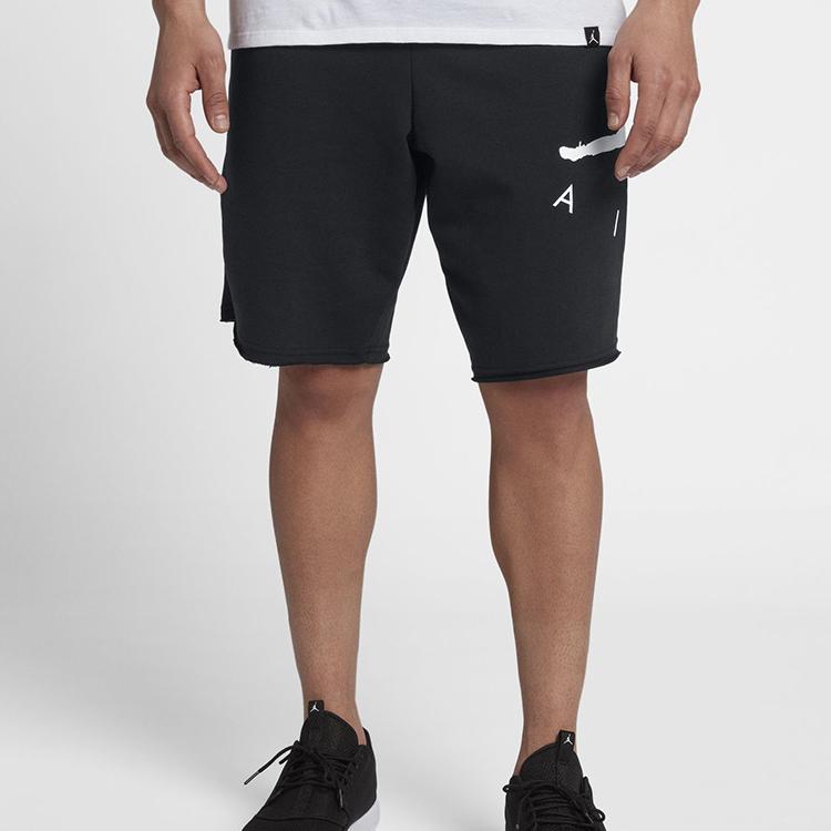 Jordan Air Jumpman Knit Sports Breathable Basketball Pants Men Bottoms Black AJ0808-010