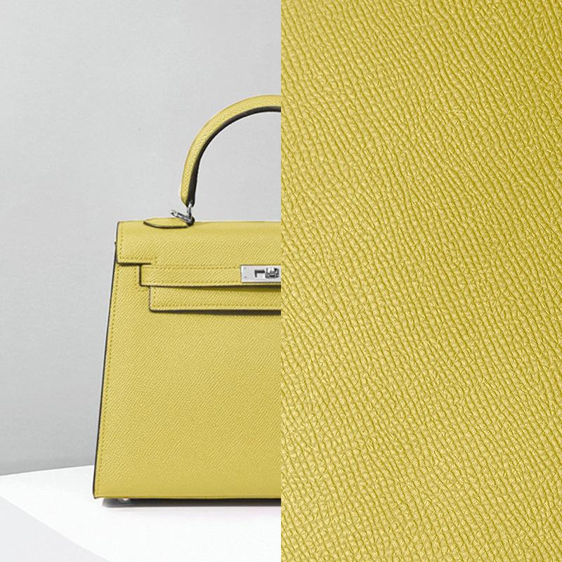 The Second Generation Kelly Bag Palm Pattern Cowhide Shoulder Bag Women's Leather Versatile Commuter Messenger Portable Kelly Bag