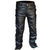 2019 Wish Lace-up High Waist PU Leather Pants - Solid Color, Trendy European & American Style