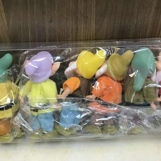 Anime Snow White & Seven Dwarfs Figurines