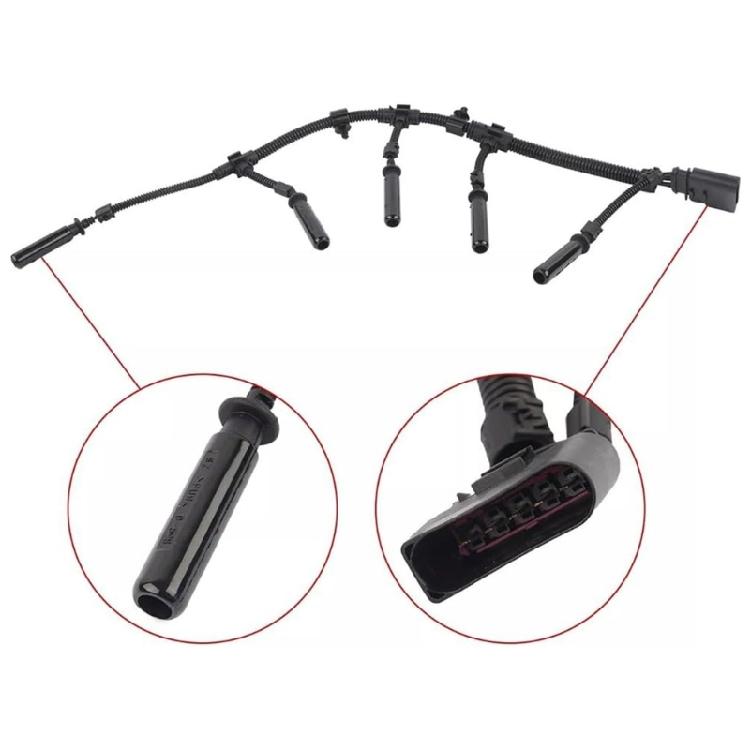 Replacement Glow Plug Connector Automotive Accessories Car Glow Plug Bridge Wiring Harness for 2.0 2.5 2003-2010