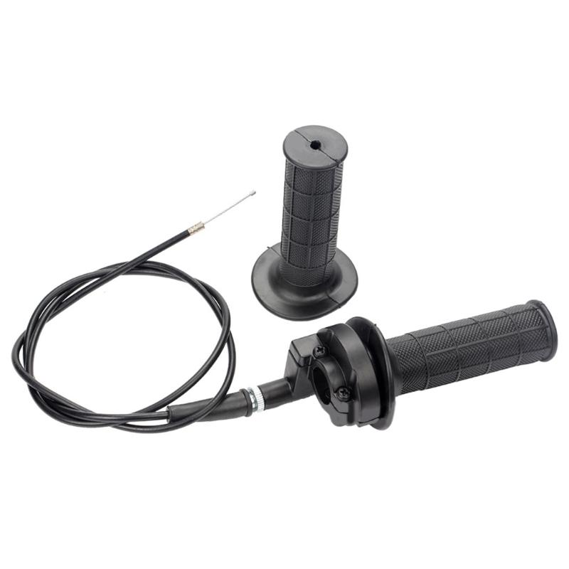 Náhradní rukojeť plynu, řídítka a lanko plynu pro 50cc-250cc motokrosovou motorku