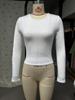 European & American Women's Autumn/Winter Slim Long Sleeve Top – Sexy & Warm Base Layer