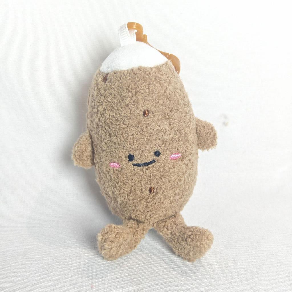 وجبات خفيفة لطيفة، سلسلة الفواكه والخضروات، حقيبة دمية إيموجي قطيفة، قلادة، مدينة ألعاب الفيديو، آلة الإمساك بالدمى، هدية.