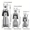 3-teiliges Universalgelenk-Set, Ratschenwinkel-Verlängerungsstangen-Steckschlüsseladapter, manueller und pneumatischer biegsamer Adapter, Steckschlüssel-Werkzeuge