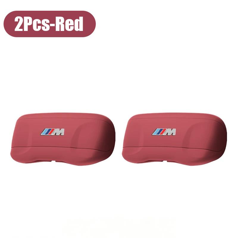 1/2Pcs Silicone Car Seat Belt Buckle Protective Cover Decorative Accessories For BMW E90 G80 M3 G30 M5 F82 F83 F20 F21 G42 F95 M