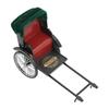 Simulation Rickshaw Model Toy Alloy Delicate Details Exquisite Workmanship Jinrikisha Decoration for Home Decoration