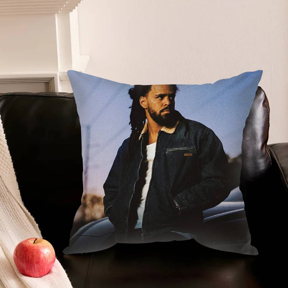 Rapper Singer J C-Cole-S Various Sizes Square Pillowcase For Car Home Bedchamber Decor