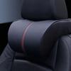 Car Leather Headrest Lumbar Cushion Memory Foam Neck Pillow Lumbar Pillow Car Lumbar Headrest Memory Foam Core