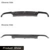 Car Rear Bumper Diffuser Lip for Mercedes Benz E Class W211 E55 AMG Sedan 2002-2006 Rear Diffuser Lip Spoiler FRP/Carbon Fiber