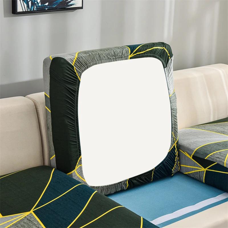 

Elastic Seat Cushion Cover Chair Cover Stretch Sofa Cover for Living Room Washable Removable Slipcover Sofa Protector 1PC 1pc normal size-1
