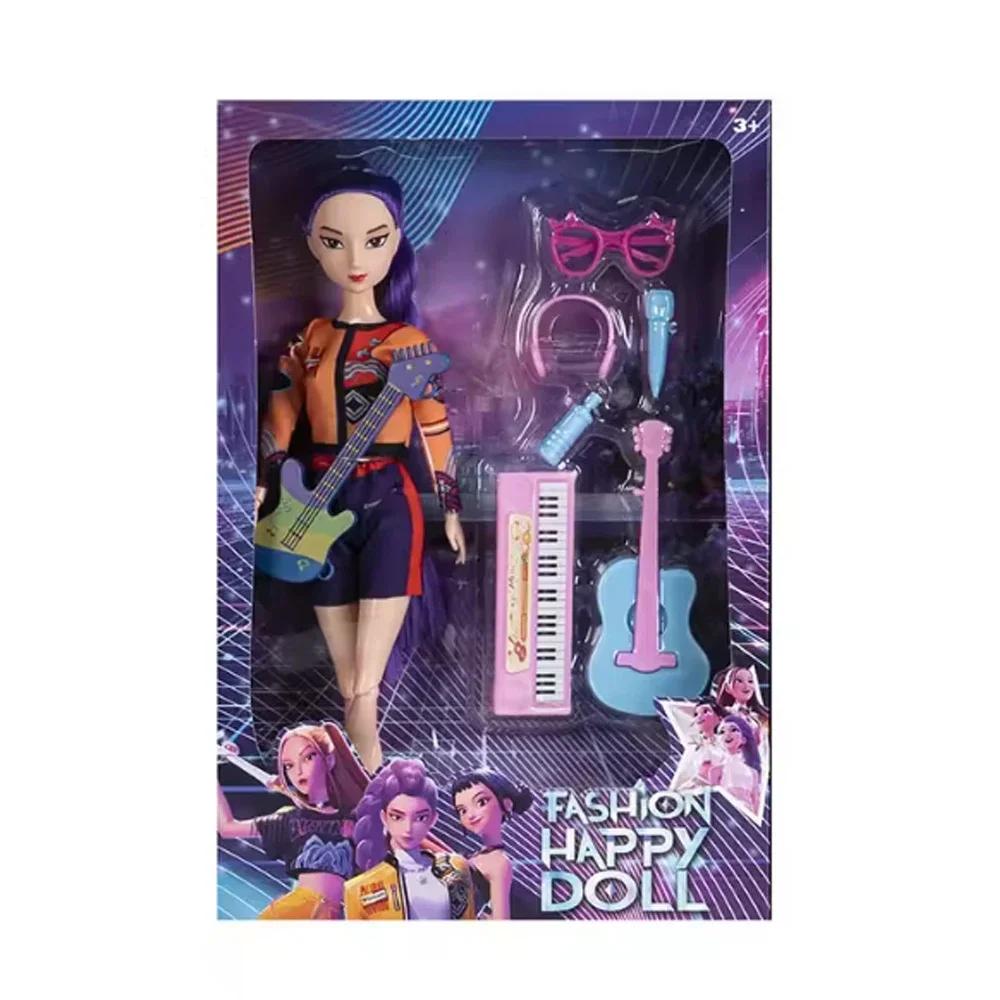 ! Hochwertiges Spielzeug Anime 30CM K-Pop Dämonenjäger Puppe Rumi Mira Zoey Geburtstagsüberraschungsgeschenk für Mädchen Geburtstagsgeschenk