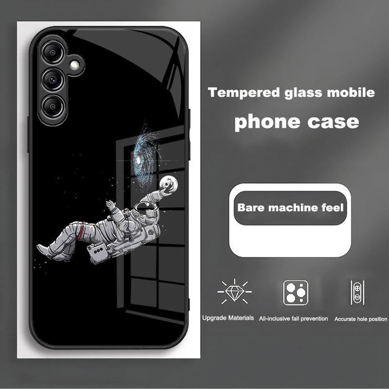 For Samsung Galaxy A56 Case SM-A566B Fashion Painted Cover Tempered Glass Case For Samsung A16 A26 A36 Galaxy A56 5G Shell Coque
