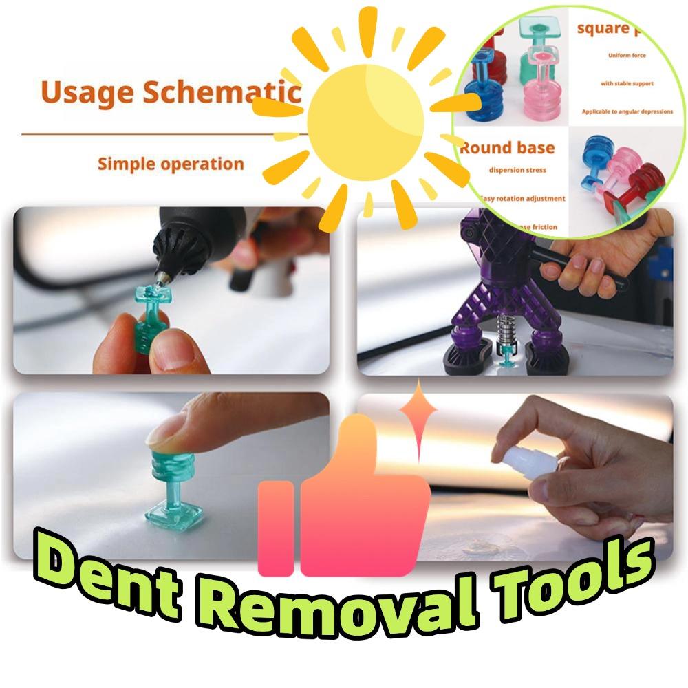 Wholesale 10/40pcs Dent Removal Tools Glue Tabs Removal Tool Auto Paintless Dent Repair Auto Maintenance Tools For Car Body