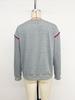 Heart Embroidered Korean-Style Loose Hoodie for Women - Long Drop Shoulder Sleeves, Round Neck, Autumn/Winter Fashion.