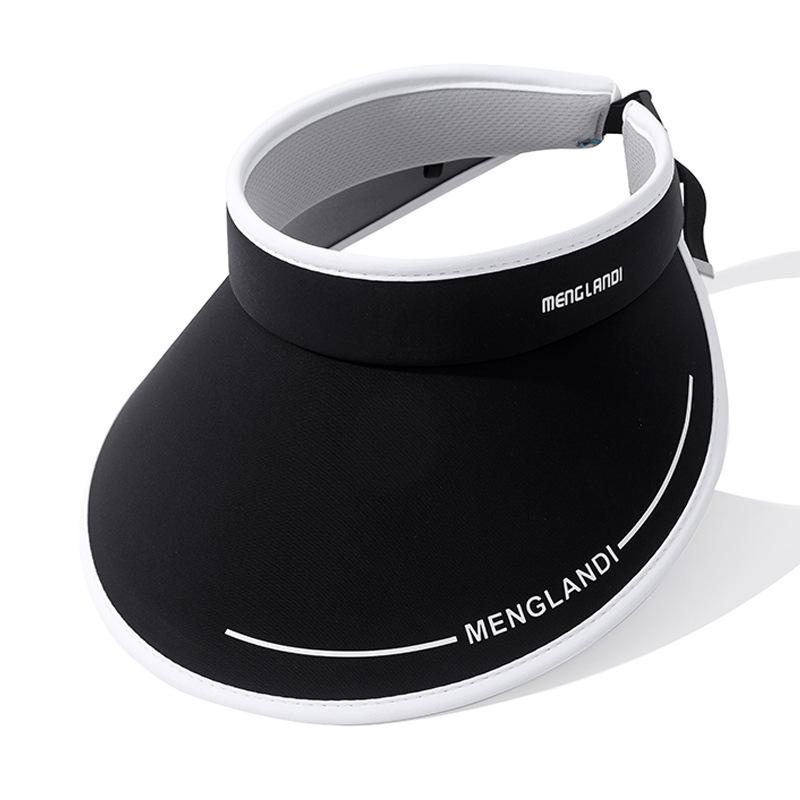 New Sunscreen Hat Summer UV Protection Large Brim Sun Hat Headband Empty Top Hat Sun Hat Face Cover Versatile