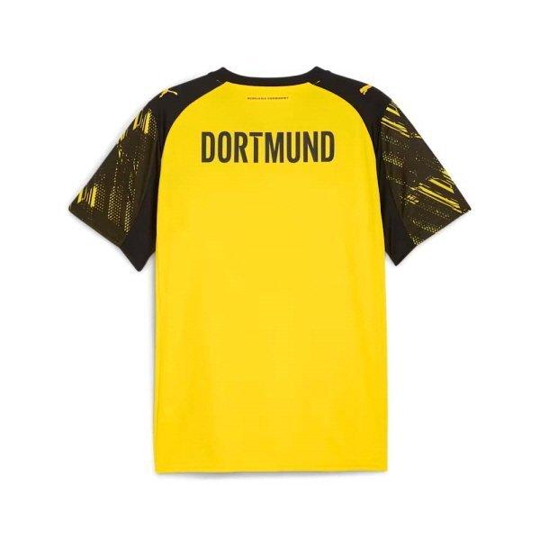 Puma FooTball Jersey Bvb Home Replica ShorT Sleeve T shirT 25 26