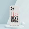 Greys Anatomy You Are My Person Luxury Phone Case For iPhone 16 15 14 13 12 11 Pro Max XS X XR SE 7 8 Plus soft Clear Cover