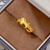 Finger Ring Horse Head Money Design Women Ring 2026 Year of Horse Opening Adjustable Ring Jewelry Accessories